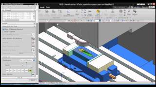 Machine Integrated Simulation and Verification of the Cavity part of mould in SIEMENS NX 9.0