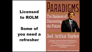 The Business of Paradigms
