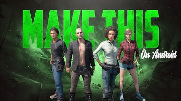 How To Make Pubg Thumbnail On Android | Gaming Thumbnail Tutorial Photoshop | #2