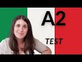 Italian test level A2- Test di Italiano livello A2