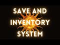 UNREAL ENGINE 5 | SOLSTICE (Soulslike Project) | Inventory and Save Systems #devblog 2