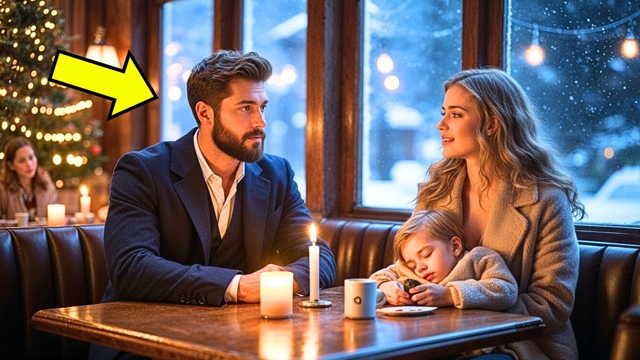 Biedna matka spóźniła się na randkę w Wigilię — lecz milioner czekał na nią mimo wszystko…