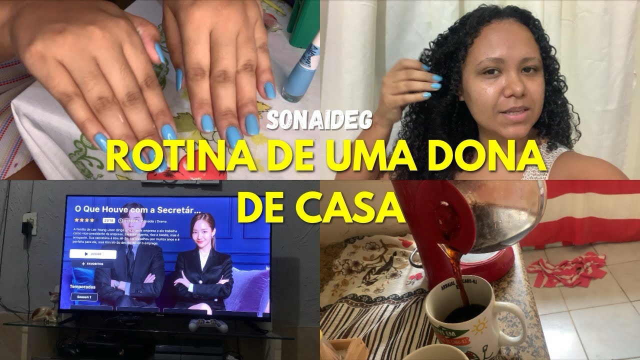 Rotina de uma dona de casa , pintando a unha 💅e assistindo meu dorama do momento 🥰🥰