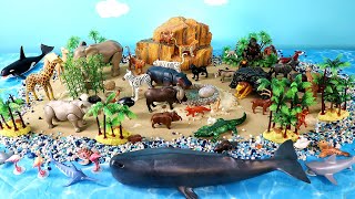 Island Diorama Sets for Fun Playmobil Animal Figurines