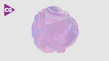 C4d Swirling Looping Pattern - Cinema 4D Tutorial (Free Project)