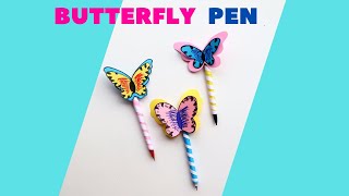 Easy Origami Paper Pen |  DIY Origami crafts School Hacks