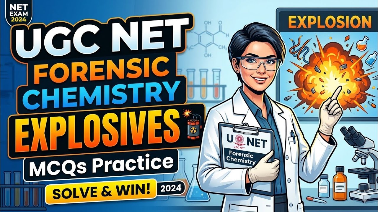 UGC NET Forensic Chemistry | Explosives MCQs Practice #chemistry - YouTube