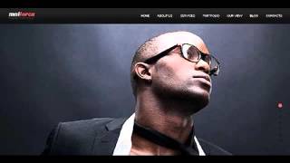 Preview Black Photographer Portfolio Drupal Theme by Cowbo