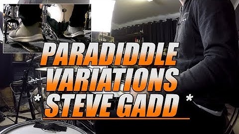 Paradiddle Variations - Steve Gadd (Up Close Book)