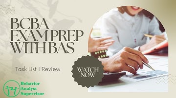 Free BCBA Task List Review I-8