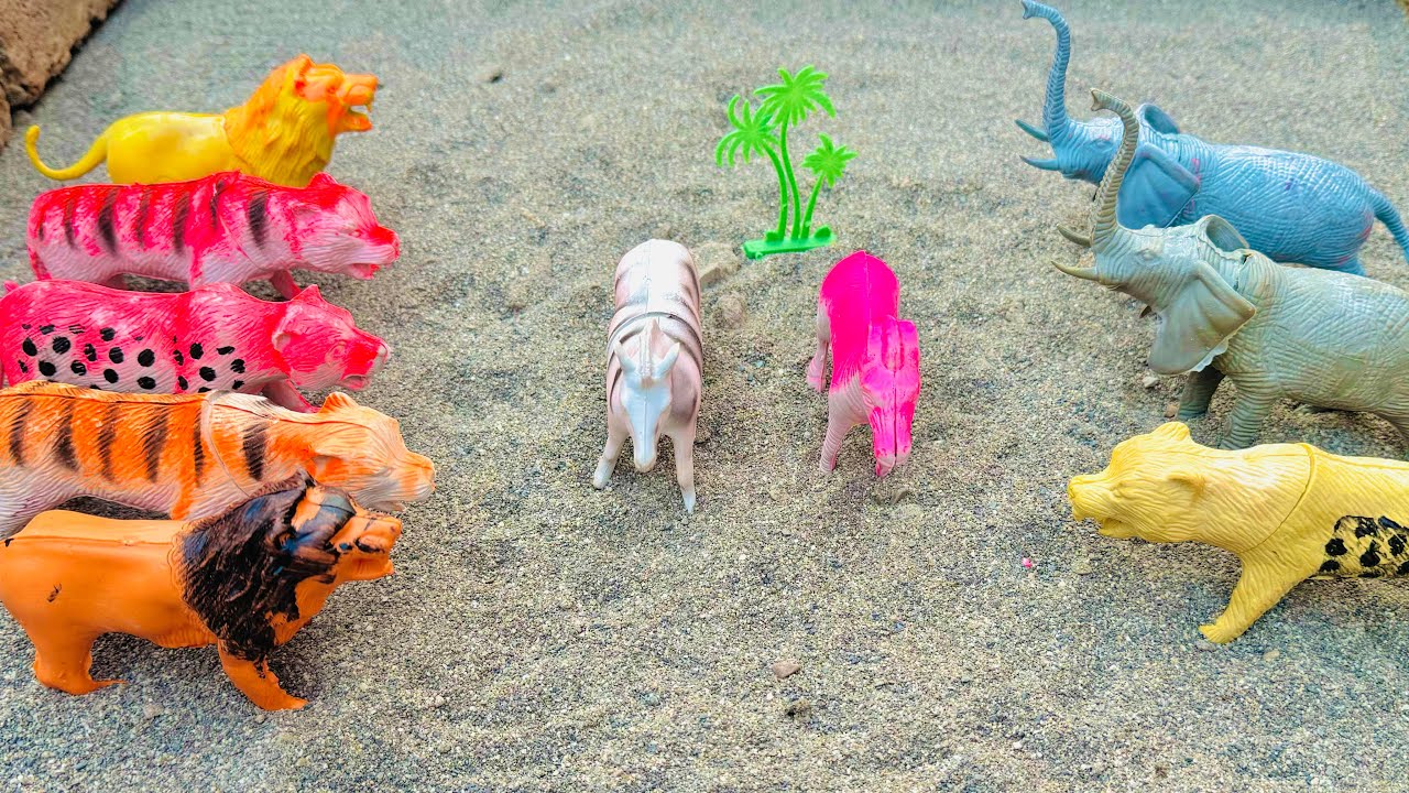 12 Minutes ASMR Unboxing🎁🐄🐇: Safari Plastic Animals Review & Collectible Safari Toys