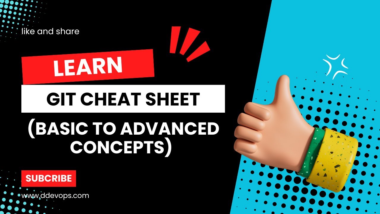 Learn Git Cheat Sheet Step by Step | Basics to Advanced | Master Git ...