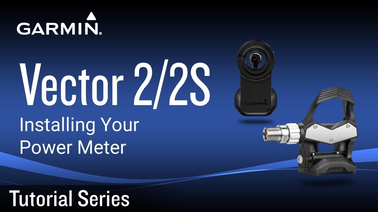 Tutorial - Garmin Vector 2/2S: Installing Your Power Meter - YouTube