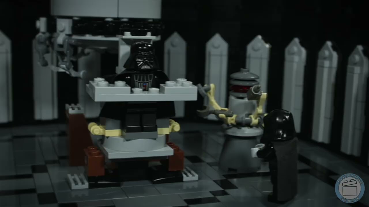 Darth Vader’s Transformation in LEGO