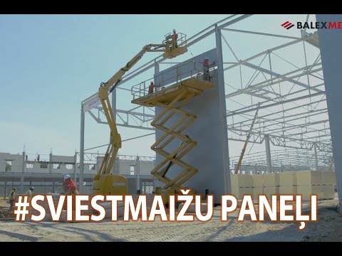 Video: Sendvič Plošče S Skrito Ključavnico Trimoterm INVISIO Dajejo Edinstvenost Fasadi Nakupovalnega Centra 