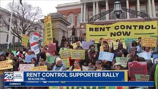 Renters rally for 5% cap as housing costs surge in Massachusetts
