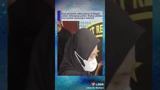 pemeran video porno di Bogor..akhirnya ditangkap polisi