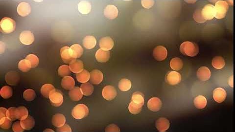 Lights Background Blurred Bokeh Yellow Orange