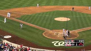 2013/08/14 Nationals' five-run fourth