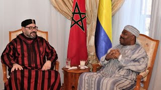 En convalescence au Maroc, Ali Bongo apparaît dans une vidéo avec Mohammed VI