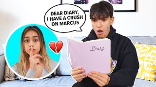I LEFT MY DIARY OUT AND MY BOYFRIEND FOUND IT! (EXPOSED)