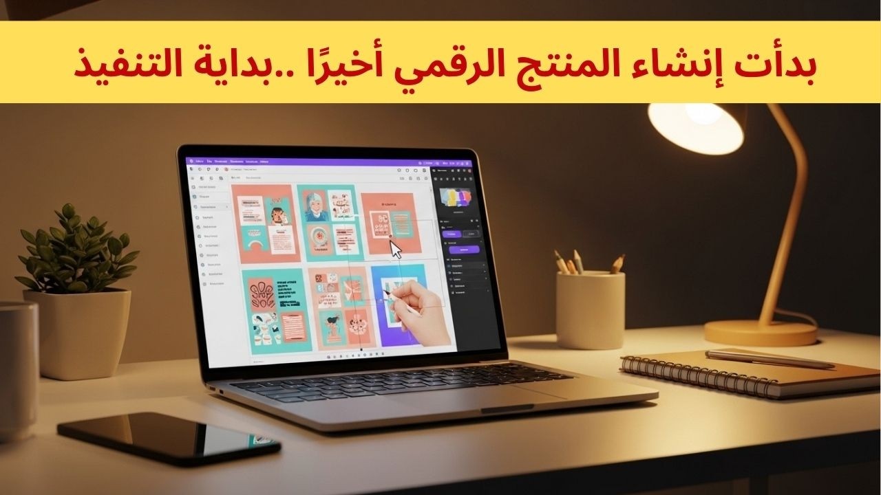 تصميم قوالب #المنتج_الرقمي من الصفر | كيف أحول الفكرة إلى منتج حقيقي؟