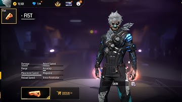 FIST SKIN 🇧🇷 GLITCH FILE 😲 AFTER UPDATE ✅ DEFAULT SKIN ⚙️ FF & FF MAX 🌐 BOTH WORKING ✅ ANTIBAN‼️