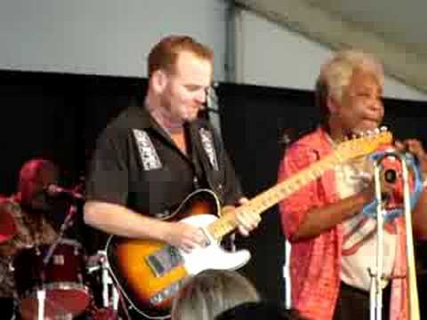 Mighty Mike Schermer with Elvin Bishop July 2008