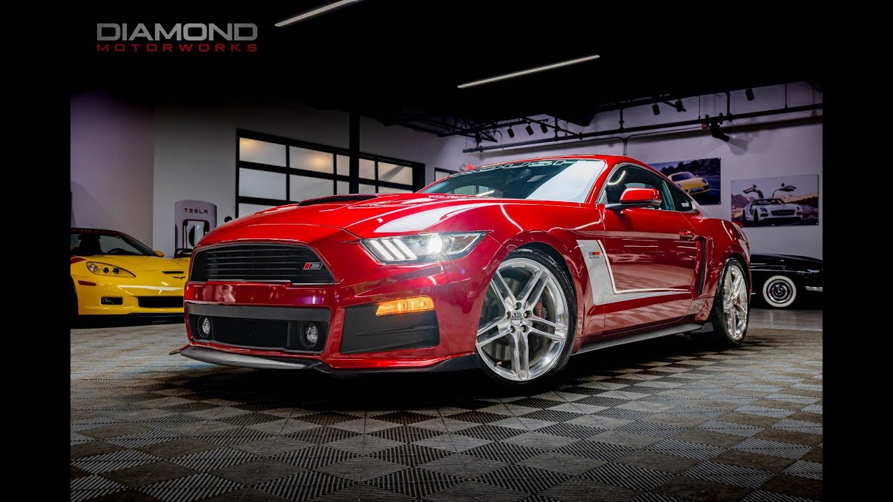 2016 Ford Mustang GT Roush Stage 3! Supercharged Coyote V8! 6 Speed Manual! Ruby Red Metallic!