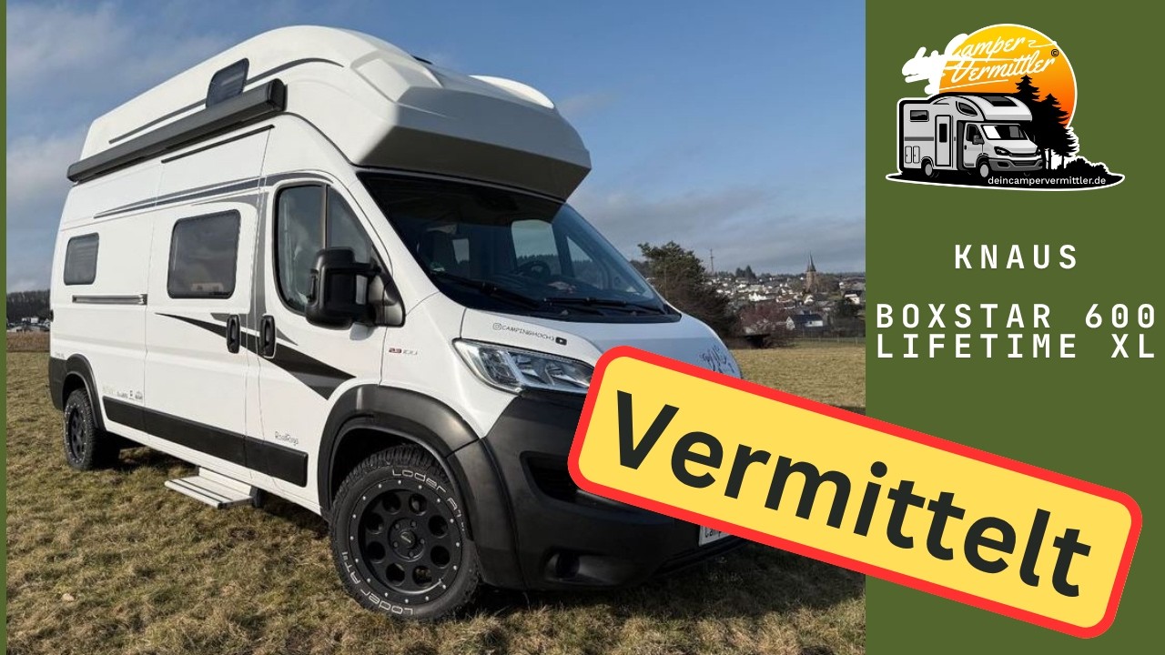 KNAUS Boxstar 600 Lifetime XL | Camper Van der Extraklasse | Kastenwagen