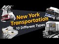 10 Types of NYC Public Transportation | How to get around New York City