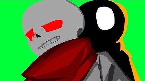 【UndertaleAU animation】Wiki sans vs Fatal error sans（Art by：inkdecay_墨朽彡彡）