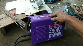 Test the 450 watt welding machine on the 450 kWh power meter screenshot 3