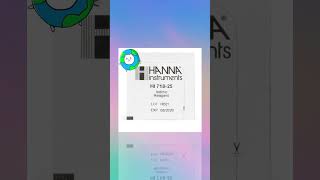 한나 아이오딘요오드 측정기 HI 718용 시약 HI 718 25 25회 HANNA HI718 25