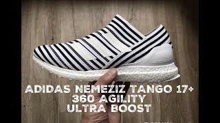 Adidas NEMEZIZ Tango 17+ 360 AGILITY 'white/black' | UNBOXING & ON FEET | fashion shoes | 2017 | HD