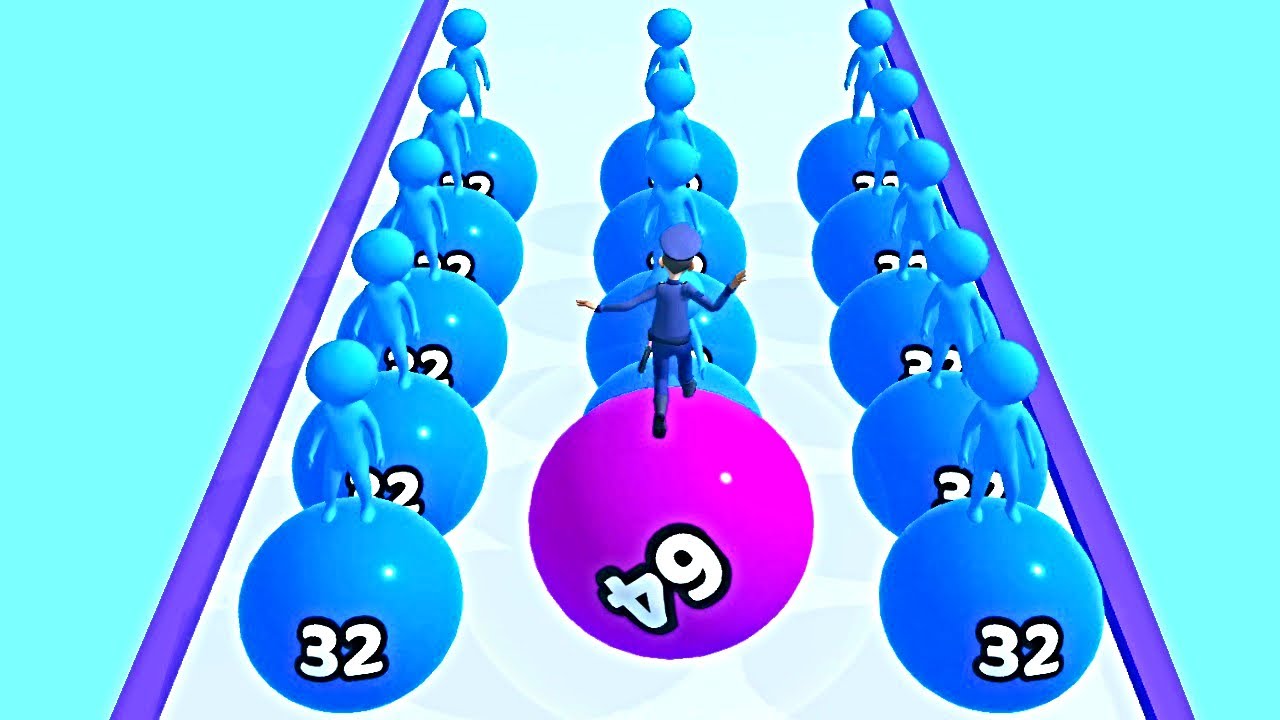 Dennis & Gnasher 2048 Ball Runner ! All Levels Gameplay (143147