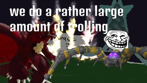 Trolling Destoroyah Users | Roblox Kaiju Universe