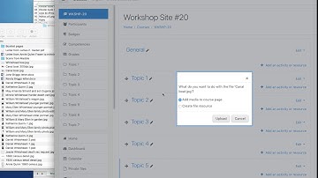 Moodle drag and drop