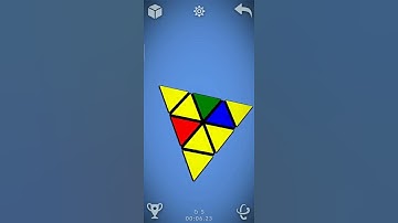 I solved pyramid cube under 24 seconds😊😊 #cube #shorts #youtube @KingofCubers @JPerm