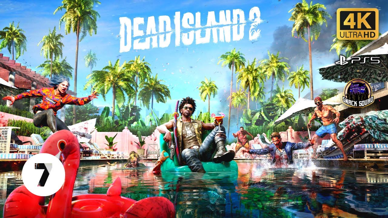 DEAD ISLAND 2 - Part 7 - Live Gameplay Playthrough [4K PS5]