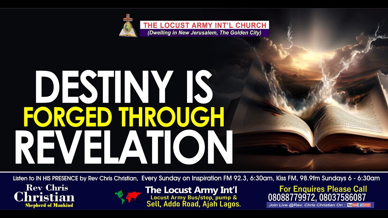 Rev Chris Christian - Destiny is Forged Through Revelation
