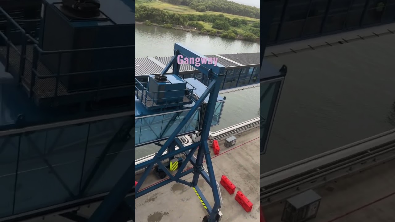 Quantum of the Seas Brisbane International Airport - Gangway