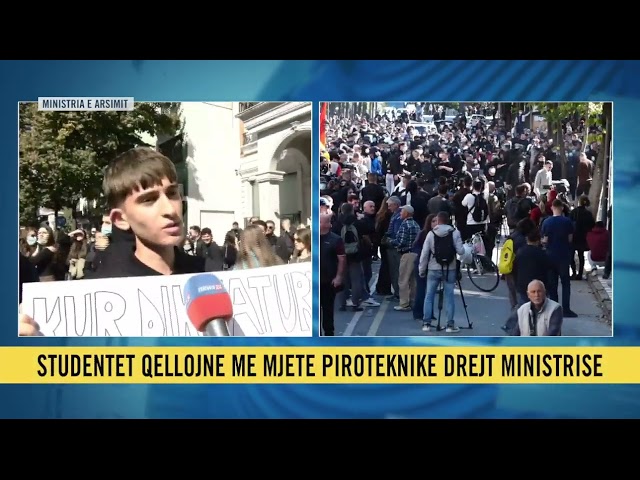 “Kryeministri kështu e meriton”/ Protestuesi: Na dogjën me tymuese, do vazhdojmë deri në rrëzimin...