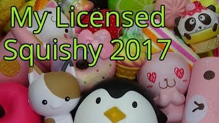 Licensed Squishy Collection 2017 || KL12