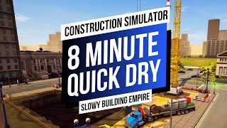 Construction Simulator Gameplay on Switch | 8 minute cement pouring