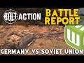 Germans vs Soviets Bolt Action Battle Report Ep 01