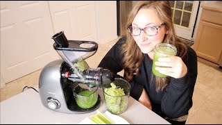 SiFENE Slow Masticating Juicer Review | Fruit & Vegetable, Juice Maker Extractor with Dual Mouth