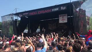 Wage War - Don’t let me fade away - Vans Warped Tour Massachusetts 2018