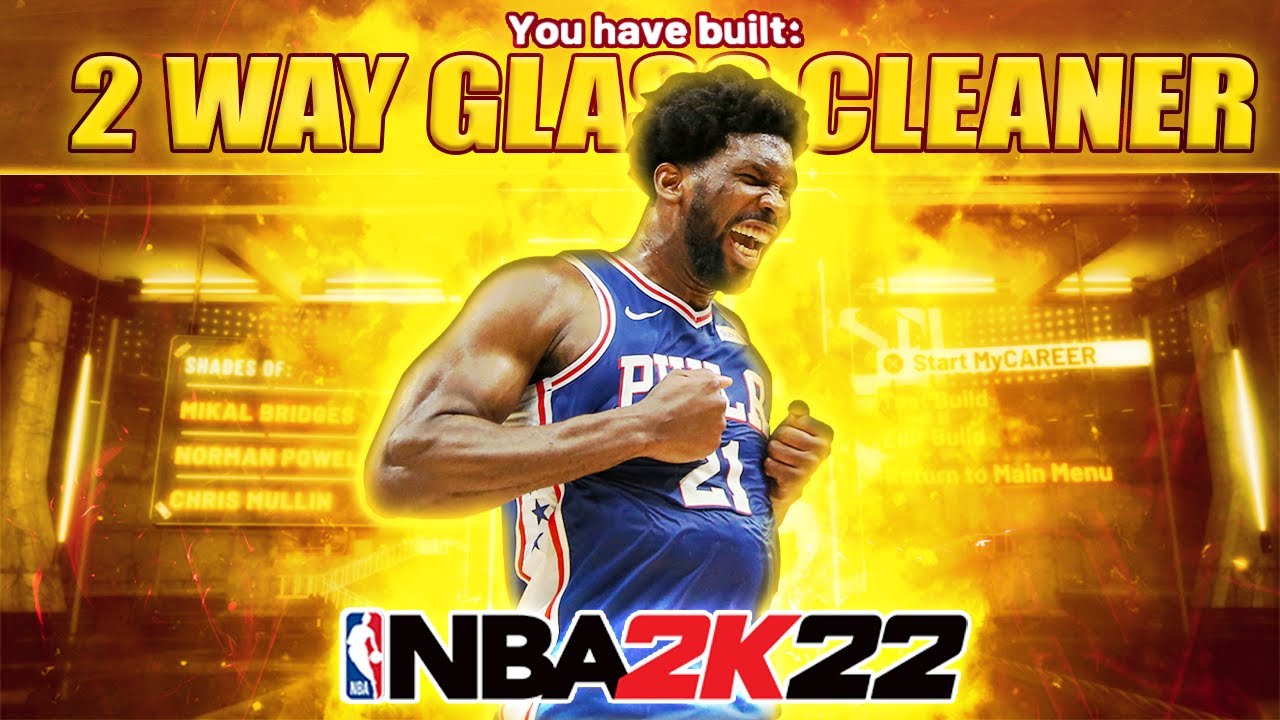 NBA 2K22 MOST UNSTOPPABLE GLASS CLEANER BUILD IN CURRENT GEN! BEST