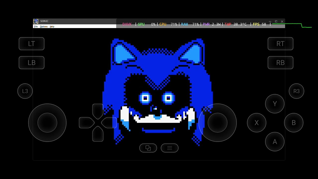 Nes-Sonic ( Sonic.exe Nes Horror game. ) 